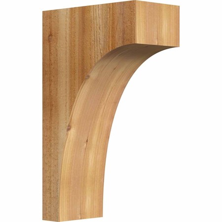 Ekena Millwork Huntington Rough Sawn Corbel, Western Red Cedar, 6"W x 12"D x 20"H COR06X12X20HUN00RWR